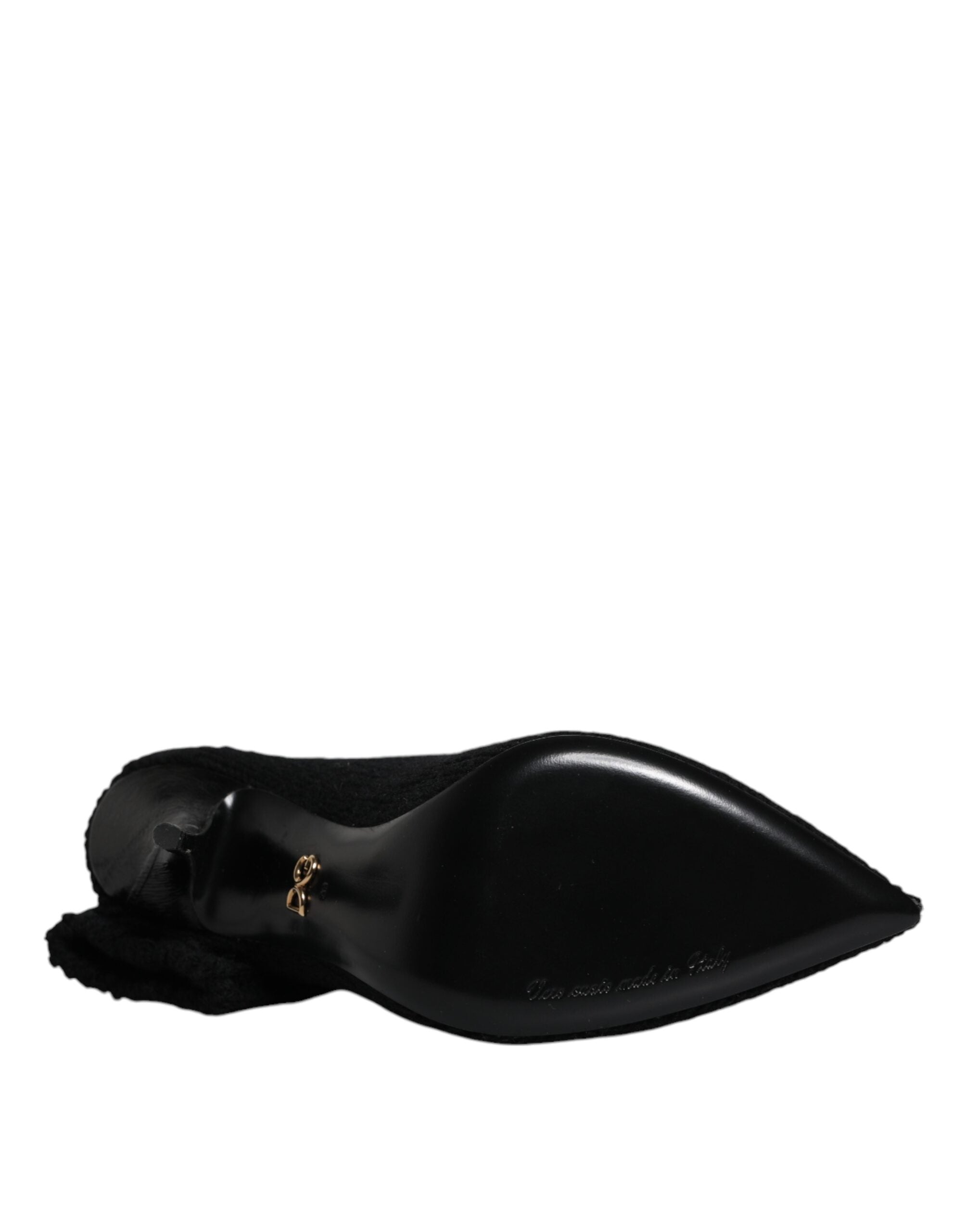 DOLCE&GABBANA ドルガバ ヒール 厚底 ブラック 22cm DOLCE&GABBANA ドルガバ ヒール 厚底 ブラック 22cm