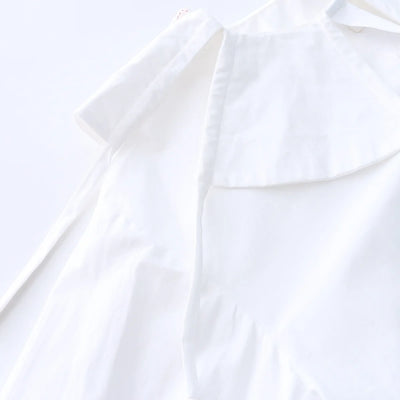 ルーズホワイトシャツ（半袖・長袖）